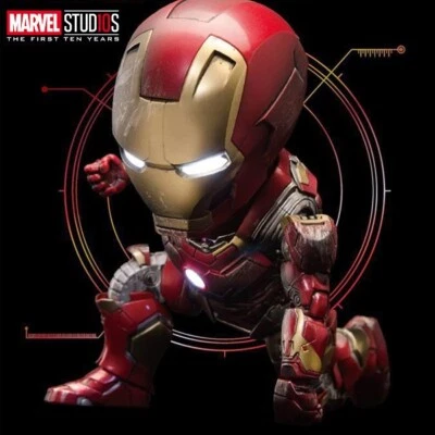 EGG ATTACK MARVEL 10TH ANNIVERSARY EAA-024 IRON MAN MK43 BATTLE DAMAGED VER - Image 1 of 4