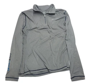 Mens Salt Life SLX Pullover Gray 1/4 Zip Size Large - Picture 1 of 5