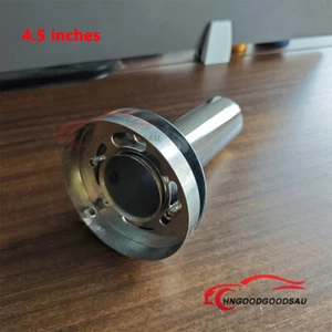Adjustable 4.5" Removable Silencer Stainless Exhaust Pipe Muffler Tip Universal - Picture 1 of 15