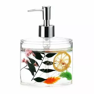 Dispenser sapone limone acrilico movimento liquido decorazione casa - Foto 1 di 1