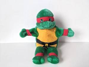 Vintage 90s - Teenage Mutant Ninja Turtle / TMNT - Raphael Plush Hand Puppet - Picture 1 of 7