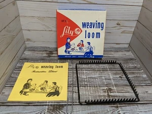 Vintage Lily Weaving Craft Hobby Loom Metal - Picture 1 of 9