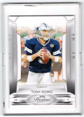 2009 Panini Playoff Prestige Tony Romo #27 Dallas Cowboys  - Image 1 of 2