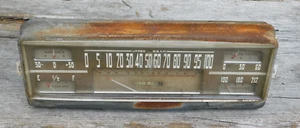 Cuadro de instrumentos Oldsmobile 1940 velocímetro y medidores Rat Rod personalizado 90.378 millas - Imagen 1 de 7