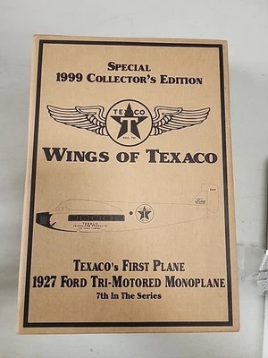 Wings of Texaco Collector's 1927 Ford Tri-Motored Monoplane 7th In Series New    - Image 1 of 4