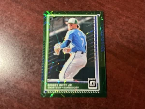 Bobby Wit Jr. Green Veloctiy Prizm Optic 2025 Donruss Card #27 Kansas City - Picture 1 of 2