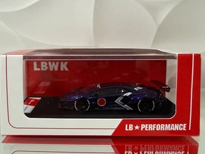1/64 LBWK Liberty Walk LB-Works Lamborghini Aventador Purple Limited to 999pcs - Bild 1 von 5
