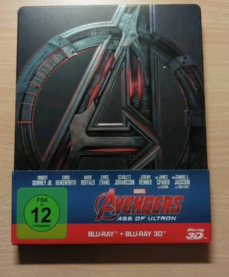 Avengers: Age of Ultron - Steelbook [Limited Edition]  [Blu-ray + Blu-ray 3D] - Bild 1 von 4