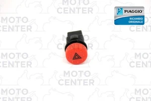 PULSANTE ROSSO TRIANGOLO LAMPEGGIO EMERGENZA PIAGGIO MP3 HPE E4 ABS - SPORT 300 - Picture 1 of 1
