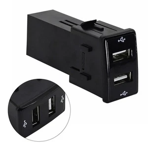 High Quality Car Charger Charger Adapter Car Dual DC12V -DC24V Dash Blank Switch - Zdjęcie 1 z 12