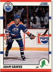 1990-91 Score American #163 Adam Graves - Picture 1 of 2
