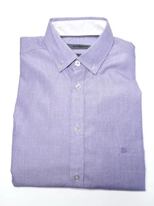 Givenchy Herren Lavendel Lila Modern Fit Langarm Button Down Oberhemd S - Bild 1 von 7
