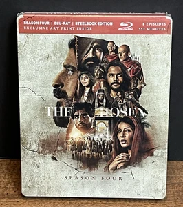 THE CHOSEN Season 4 Blu-ray Steelbook Edition + Exclusive Art Print New Sealed - Bild 1 von 5