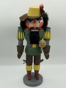 Vintage 13" Musketier Nussknacker Erzgebirge DGR mit Waffe - Bild 1 von 10