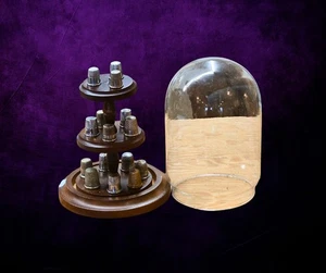 Fingerhut Sammlung mit Vitrine 3 Risse (#383) - Bild 1 von 6
