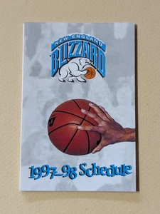 1997-98 New England Blizzard Women's Basketball Pocket Schedule ABL 🏀🏀 - Picture 1 of 2