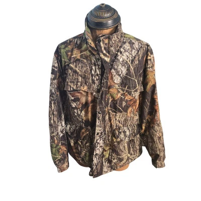 Mens Yukon Gear Camo Hunting Jacket Full Zip XL Excellent Condition  - Image 1 of 4