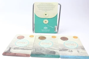2016 Australia Convict Love Tokens Three Coin Set - Picture 1 of 8