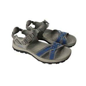 Keen Terradora II Sandals Womens 8 Blue Hiking Water Shoes Athleisure 1024878 - Picture 1 of 13