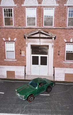 Hot Wheels 1969 Redline verde Mercedes Benz 280SL carrocería metálica chasis metálico 1:64 Foto 1 de 4