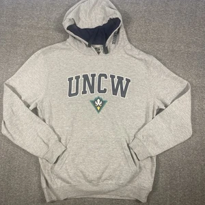 UNC wilmington Seahawks stadium tag size Lg  Gray hoodie For Cold campus nights - Picture 1 of 10