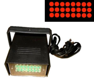 LUZ ESTROBOSCÓPICA LED ROJA DELUXE LUCES INTERMITENTES DEL ESCENARIO DE LA FIESTA PARPADEANTES LUCES ESTROBOSCÓPICAS L E D - Imagen 1 de 1