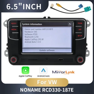 Noname RCD330 187E RCD340G Android Auto CarPlay Car Radio For VW Tiguan Golf - Picture 1 of 20