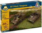 Italeri 7513S 1:72 M7 Priest / Kangaroo Military Tank Model Kit