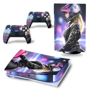 Disk Edition PlayStation 5 PS5 Decal Vinyl Skin sticker for Console Controllers - Picture 1 of 16