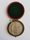 OFFICIAL ATHENS 1906 OLYMPIC GAMES SILVER MEDAL OF WINNERS, WITH ORIGINAL CASE!!