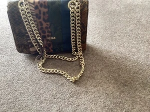 ALDO HANDBAG MULTI COLOURED WITH CHAIN - Picture 1 of 3