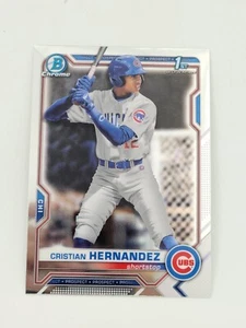 2021 Bowman Chrome Christian Hernandez 1st Rookie RC #BCP-171 Prospect Cubs - Bild 1 von 2