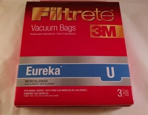 Bolsas de vacío 3M Filtrete Eureka tipo U microalérgeno 3 bolsas - Imagen 1 de 2
