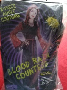 Women's Halloween Renaissance Costume Blood Rain Countess Size S/M  - Picture 1 of 5