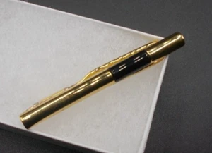 Schöne Vintage Geldklammer Gold über Sterling Silber massiv Design.  (MC05) - Bild 1 von 4