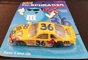 RARE 1999 LIMITED EDITION KEN SCHRADER STOCK CAR # 36 "M & M'S" + MOTOR WHEELS 5 - Picture 1 of 2