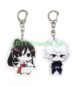 Set of 2 Hell's Paradise Acrylic Keychain Sagiri Yamada Asaemon, Gabimaru v1 - Foto 1 di 2