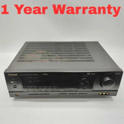 Sherwood RVD-6095RDS Audio Video Receiver Black Tested Home Cinema Hi-Fi -Black - Image 1 of 4