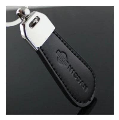 Porte clés clé NISSAN design (Simili cuir et surpiqûre) Micra Juke Qashqai 🇫🇷 - Photo 1/3