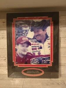 NASCAR Dale Earnhardt jr and sr 11x14 In Wrap New - Picture 1 of 2