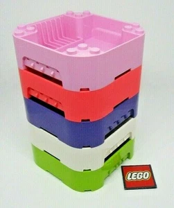 Lego 4 Vidiyo 8x8x2 Kartons mit abgerundeten Ecken - Farbe wählbar - Design 65129 - Bild 1 von 13