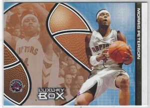 2004-05 LUXURY BOX MORRIS PETERSON LOGE LEVEL #54 TORONTO RAPTORS 015/100 - Picture 1 of 2