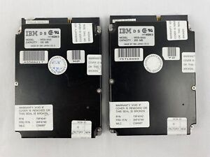 IBM WDS-3100 & WDS-3200 100MB 200MB 3.5" Hard Drives **UNTESTED**