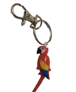 Playmobil Miniature Magic Exotic Red/Yellow Parrot Keychain - birds - 133 - Picture 1 of 2