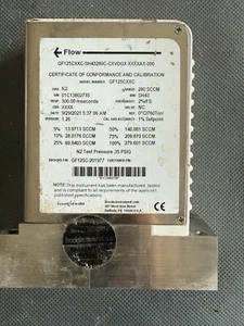 BROOKS GF125CXXC Mass Flow Controller,N2,280sccm,GF125C-201977 - Picture 1 of 5