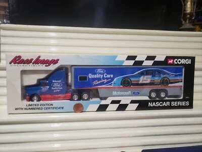 CORGI Race Image 1994 Limited Edn 1/64 #15 FORD QUALITY CARE Transporter MintBxd - Image 1 of 4