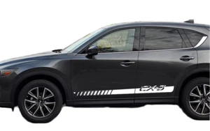 2 PCS Car Side Door Sticker For Mazda CX-5 Graphics Racing Sport Stripe Decals - Picture 1 of 6