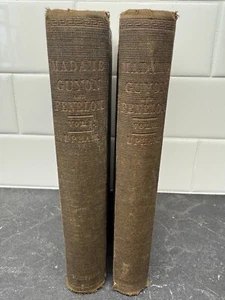1846 Life Religious Opinions And Experiences by Madame Mothe Guyon in 2 VOLUMES - Picture 1 of 16