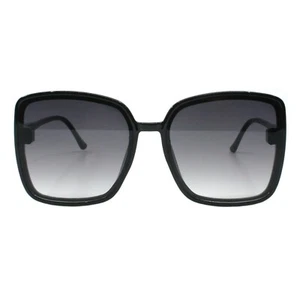 Womens Square Sunglasses Trendy Fashion Minimal Thin Frame UV 400 - Picture 1 of 20