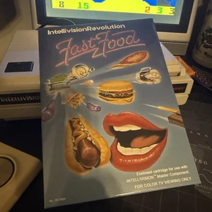 Mattel Intellivision - Fast Food - CIB - New Game (atari) - Picture 1 of 1